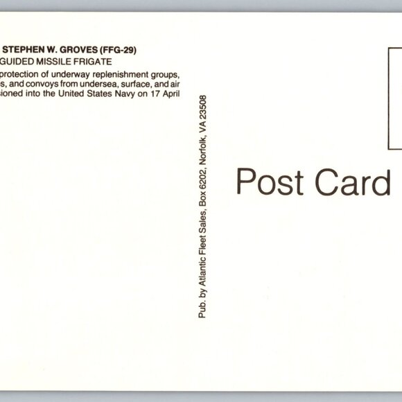 Postcard  Unposted  Warships [Frigates] Lot of 8 Historic Collection #1170 - Picture 14 of 16